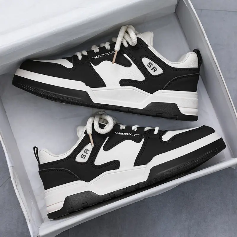 Zealo.Shoes 334 Sepatu Import Korea Sneakers Pria Casual Shoes Fashion Sport Karet Premium Quality Snekers Kasual Olahraga Hitam Running Black Kerja 6