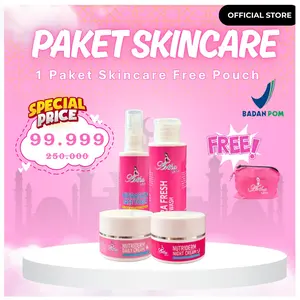 SPESIAL LAUNCHING NEW BORN NEXT GENERATION - PAKET SKINCARE WAJAH FOR ALL SKIN ARTHA LDT FREE POUCH