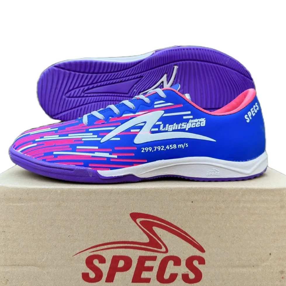 Sepatu Futsal Dewasa Specs Lightspeed Reborn Bonus Kaos Kaki dan Box Terbaru 2024 - Size 38-43 sepatu futsal decit size 39 violet tali/renda unity hijau
