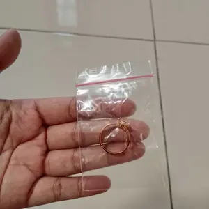 Cincin Titanium Wanita Anti Karat Gold Dan Silver Dengan Diamon Cantik Elegan Model Terbaru Tahan Lama