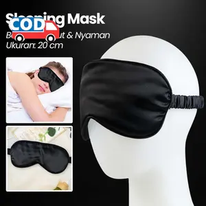 Penutup Mata Tidur Sleeping Mask Blindfold Eye Patch 20cm Istirahat Nyaman Nyenyak