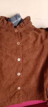 Product Review of Cammomile NEW BERRY outer corduray lengan polos 2307011 atasan wanita kekinian jaket wanita korean style from l**i 1