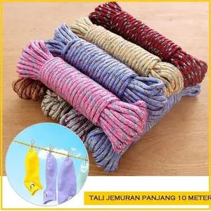 Tali Jemuran Nylon 10 Meter Bahan Tambang Super Kuat SenseAcc