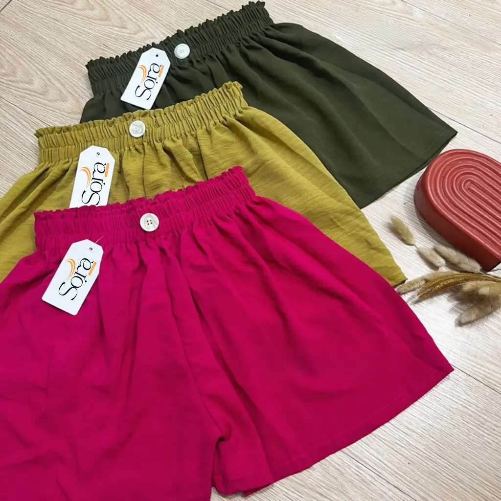 caca Hot Pant - Short Pant Cringkle - Hotpant Celana Pendek Wanita
