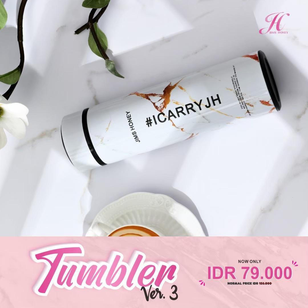 JIMS HONEY TUMBLER VER 3.0 (Botol Minum Panas / Dingin 425ml)