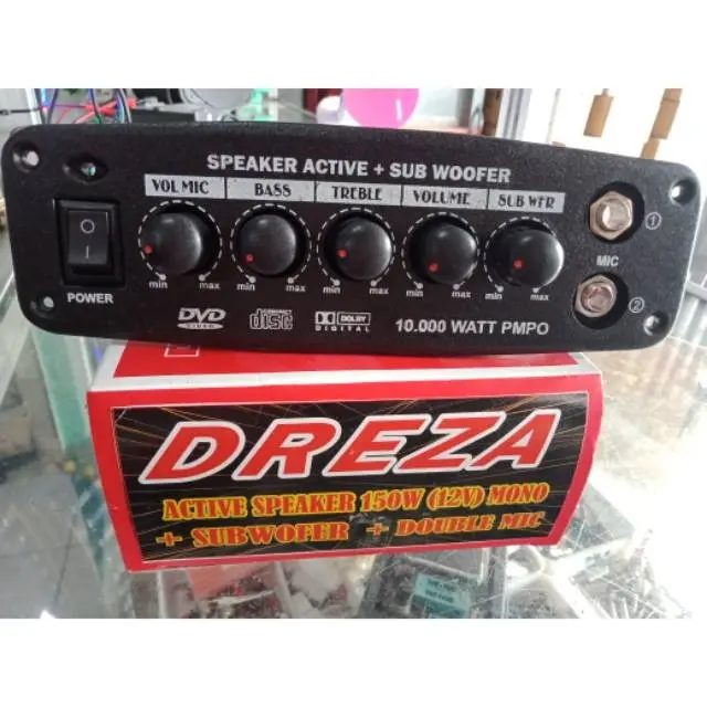Kit Power Speaker Aktif  DC 12V la4440 150 Watt DREZA 0