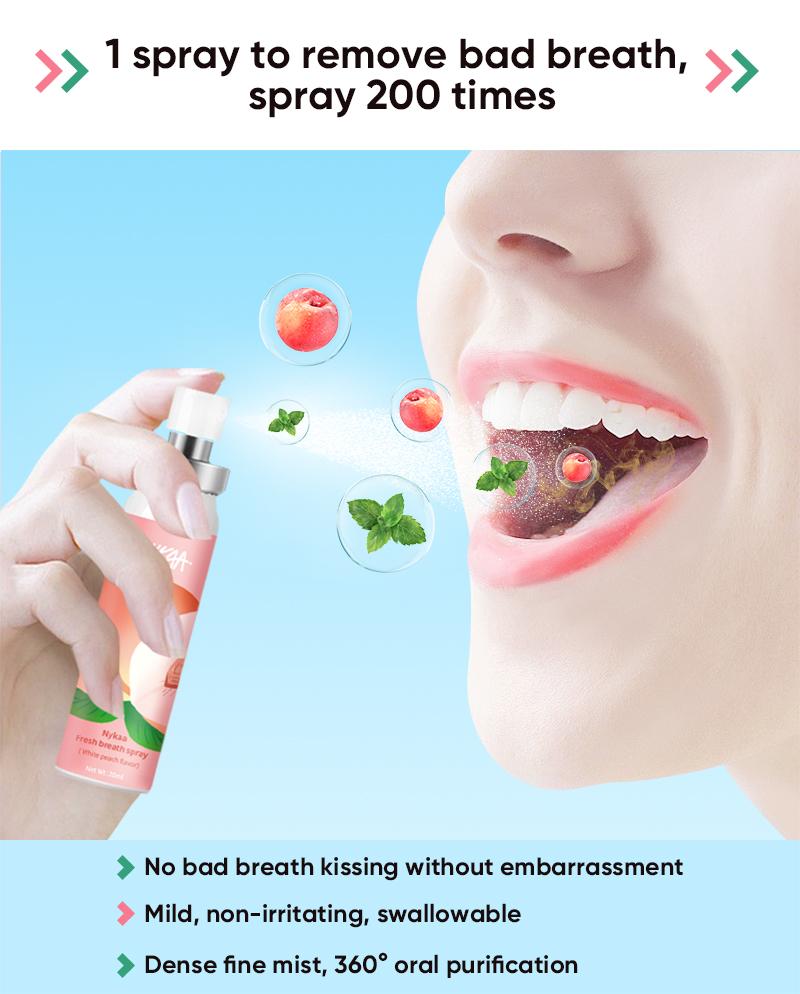 Product Introduction of 【Buy 1 Get 44】Teeth Whitening Fresh Breath Set Mouthwash Breath Spray  Whitening Strips 5