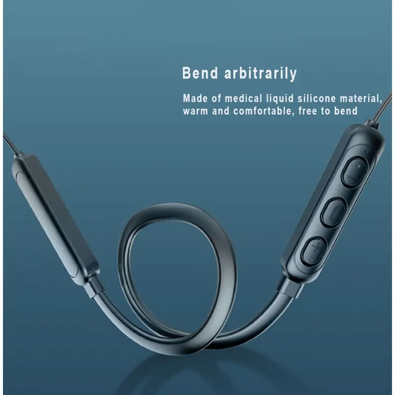 itikungl - tai nghe thể thao bass có mic, tai nghe không dây Bluetooth 5.1, nhẹ, để chạy, tập luyện, tập gym, Elfly 4