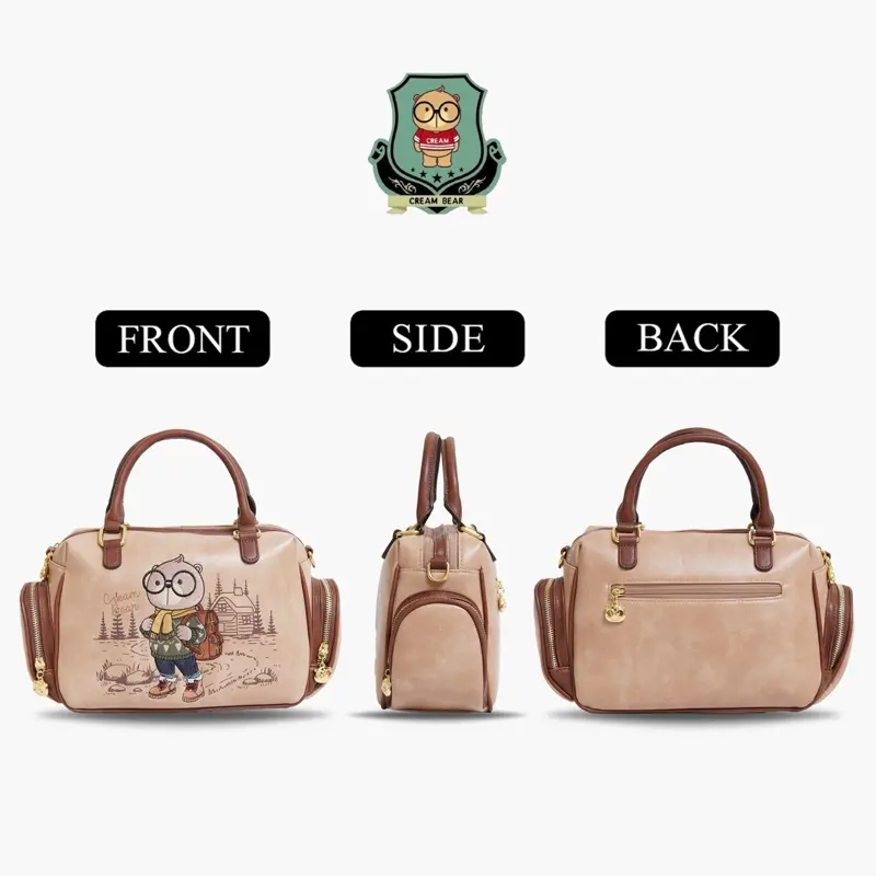 Sammao Creambear Tas Selempang Tas Tenteng kulit wanita original C12761 - C13241 - C13361 - C13431 7