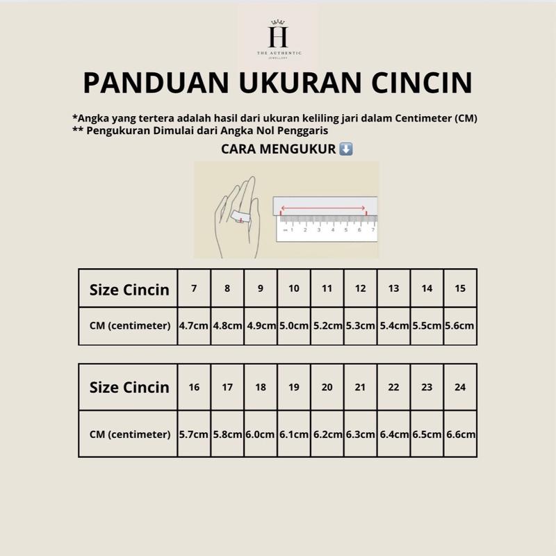 TheAuthenticH • Cincin Ulir Rantai • Berat 1gr dan 2gr 2