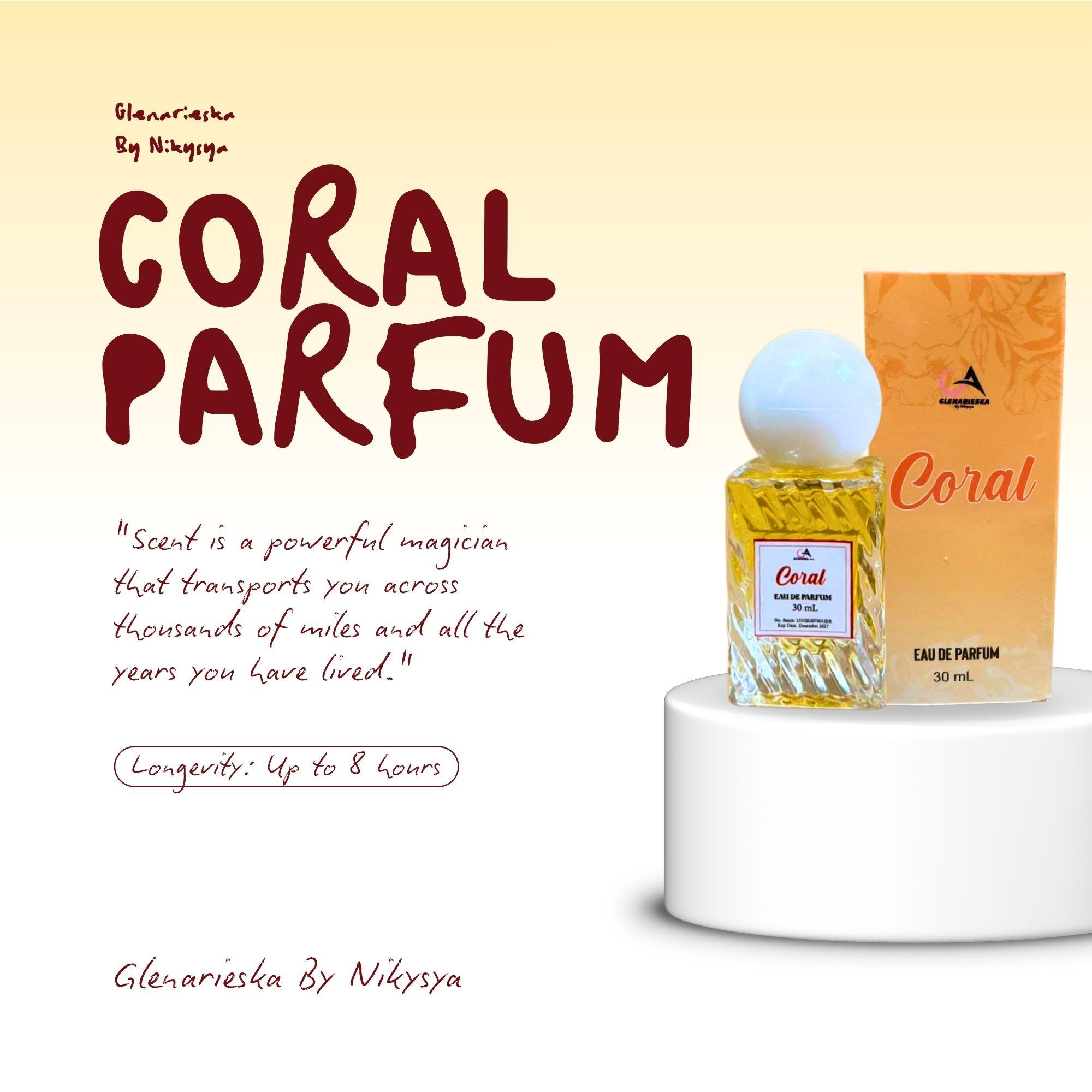 [SPESIAL LIVE] GLENARIESKA BY NIKYSYA - NEW PACKAGING CORAL EAU DE PARFUM 30 ML