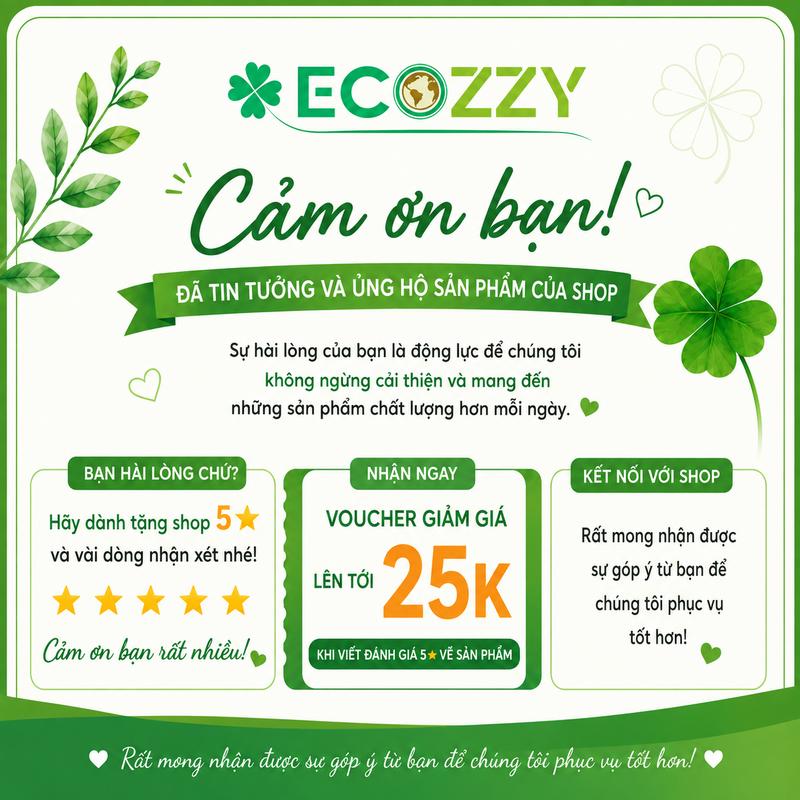 Phiếu đánh giá sản phẩm Ecozzy