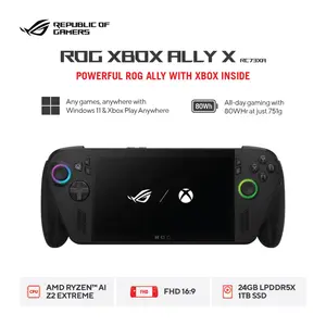 ASUS ROG Xbox Ally X | RC73XA-Z2EA35A3T | AMD Ryzen AI Z2 Extreme | RAM 24GB SSD 1TB | Layar 7"inch FHD IPS, 120Hz, TouchScreen | Windows 11 Home