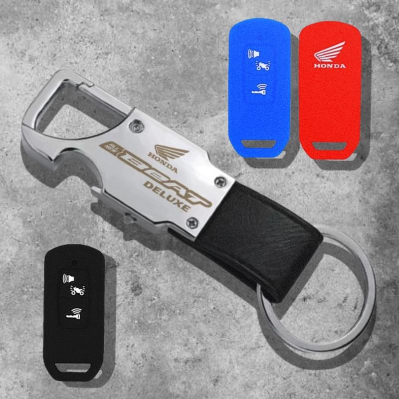 gantungan kunci case cover remote keyless motor honda beat Deluxe ...
