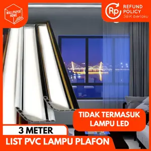 List Lampu Plafon PVC / List Lampu LED Termurah