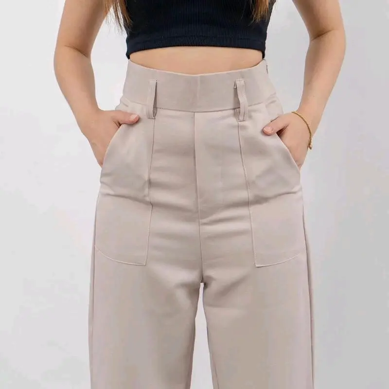 Diora Pants Haigwaist/ Kulot Haigwaist wanita premium 3