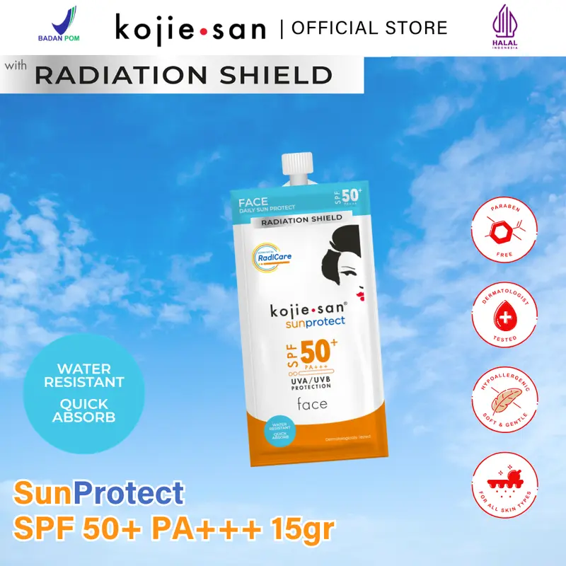 KOJIE SAN Sunprotect SPF 50+ PA+++ Face 15g 0
