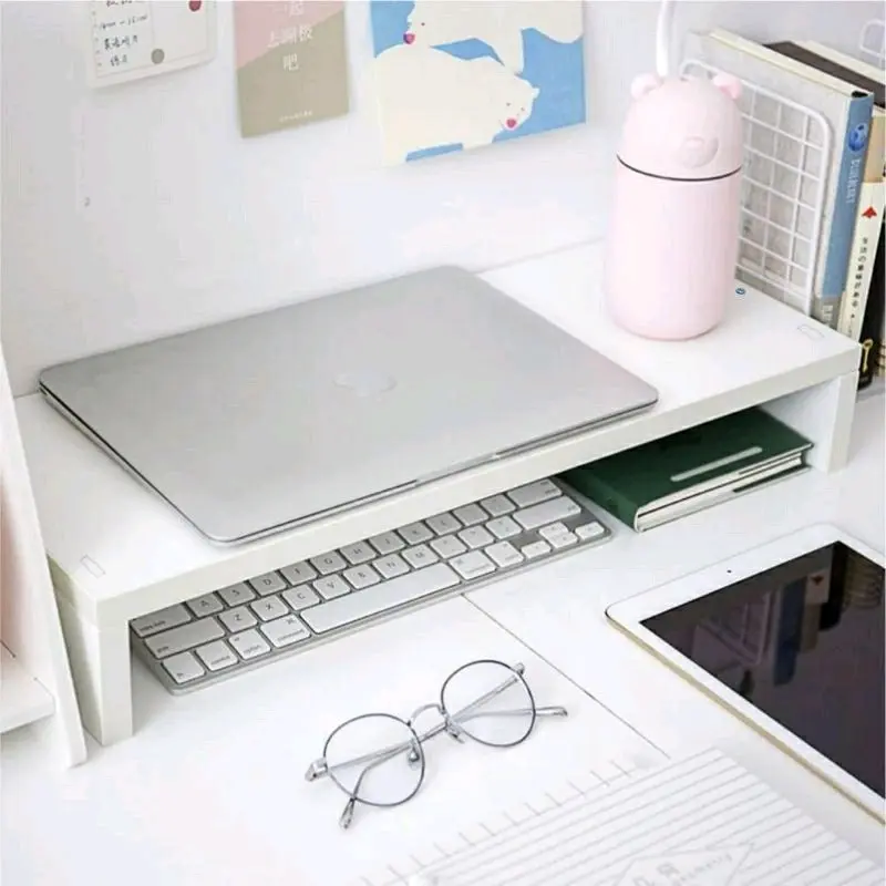DUDUKAN LAPTOP DAN MONITOR/DUDUKAN KOMPUTER/RAK MEJA KOMPUTER Computer