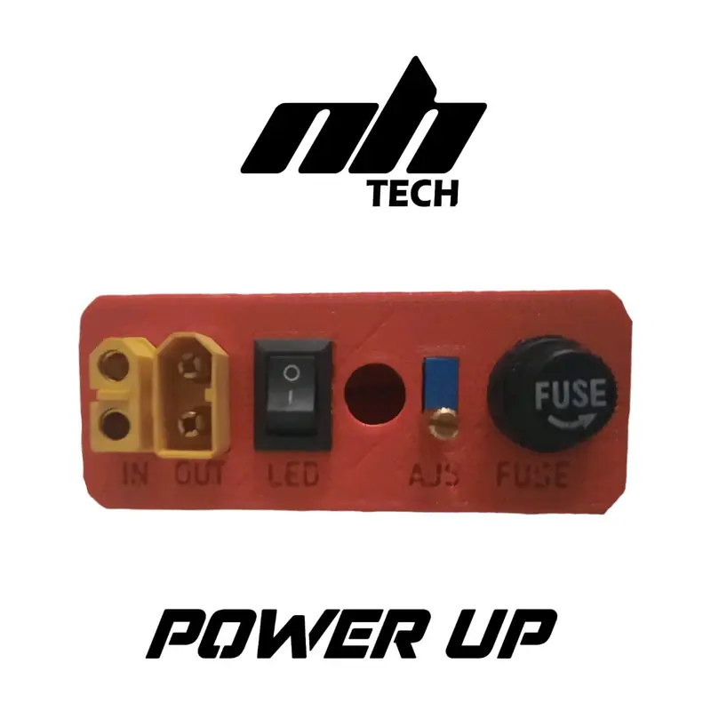 POWER UP AKI / STABILIZER AKI / PENAMBAH TEGANGAN AKI RACING BISA DIATUR untuk motor 1