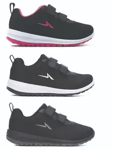 Sepatu Ando Sekolah Anak Perempuan Dan Laki Laki Perekat Size 27-36 Paud TK SD h3fshoes