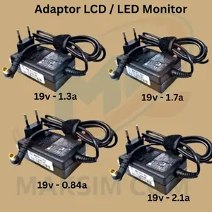 Adaptor Charger LCD/LED Monitor 19V -1.3A Computer