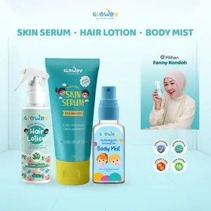 (Glowby) Skin Serum and Bodymist free Hair Lotion