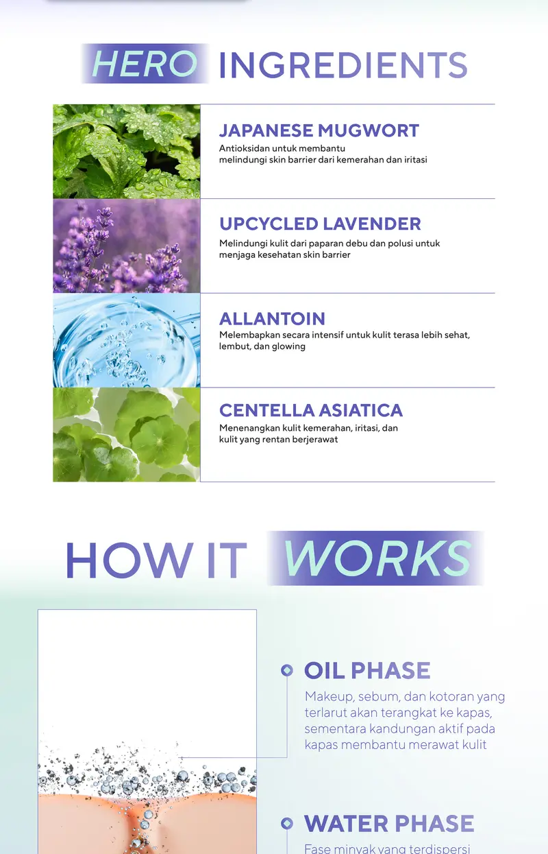 NEW LAUNCH! Wardah Low pH Micellar Water Wipes Micellar Pads Isi 20 ...