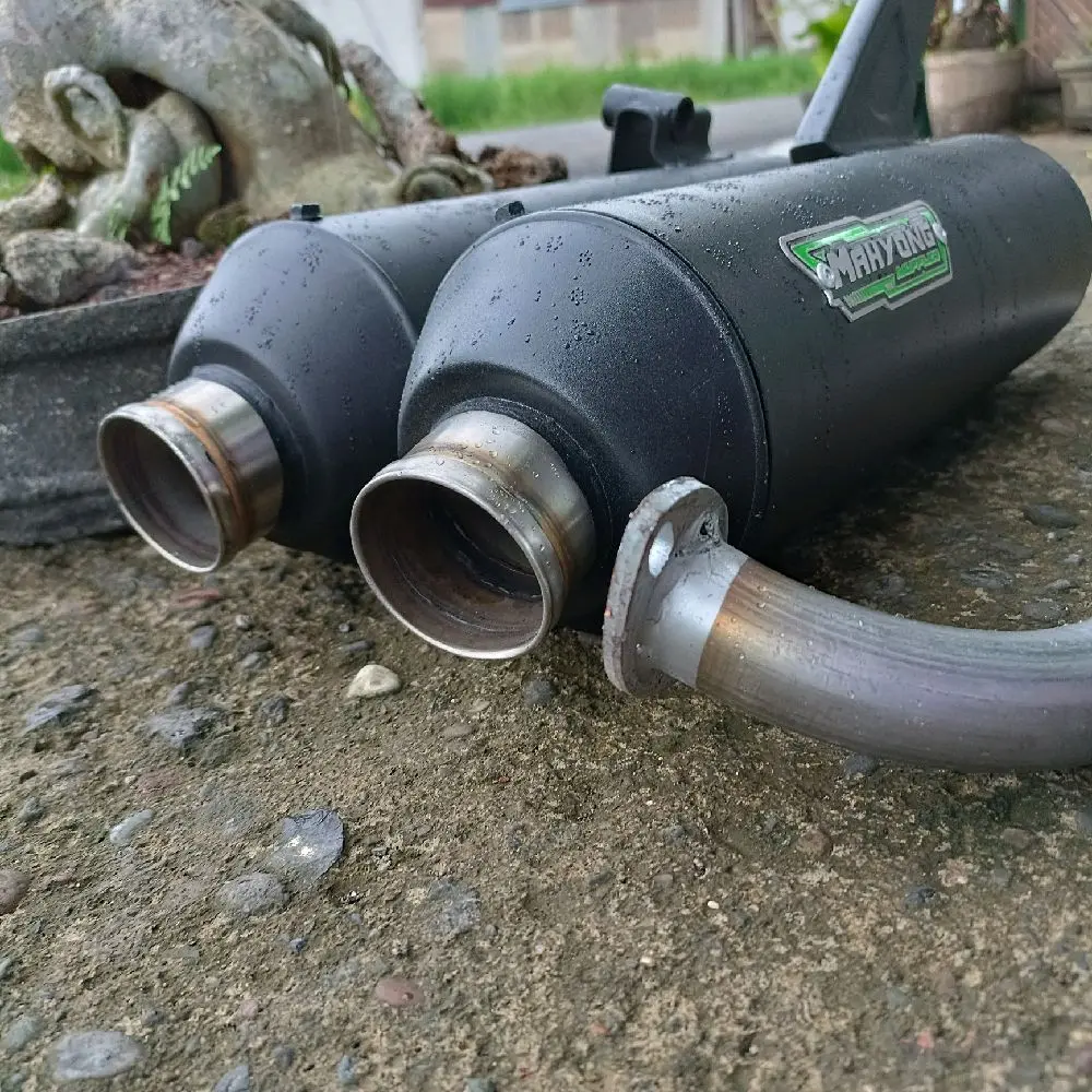 termurah terlaris Knalpot MONCONG OUT 50mm TYPE LUSTER SARINGAN BOR BORAN 3×3 Engker Moncong Shijiro Original MAHYONG MUFFLER Fullsistem Beat Scoopy mio sporty Vario nmax all matic Kendaraan