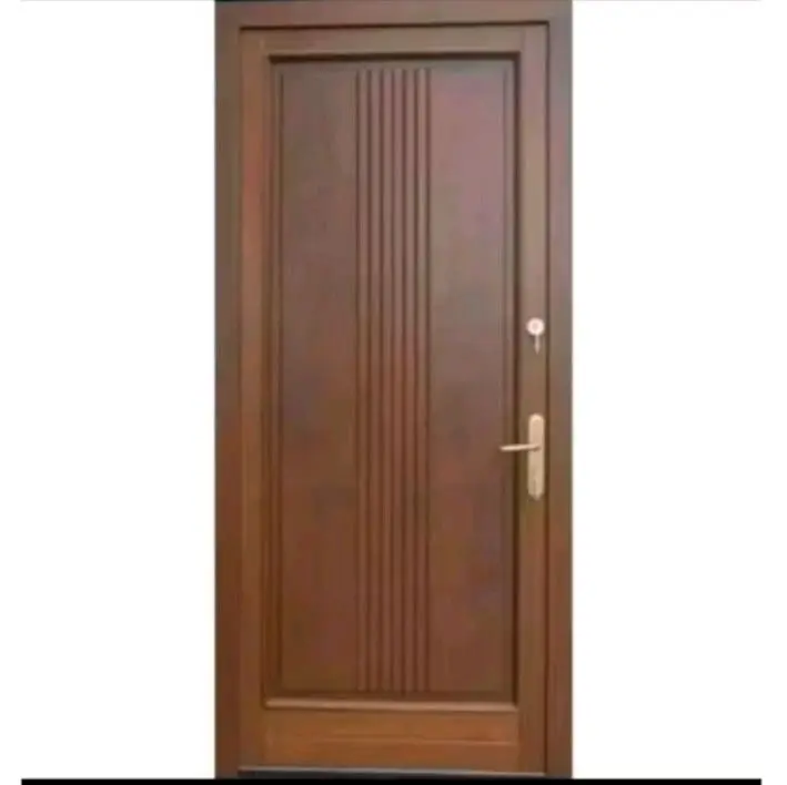 Pintu kayu jati ukuran ada di etalase