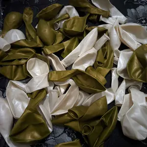 (isi 50pcs) Balon Latex 12 inc Metalix Kombinasi 2 Warna / Balon Warna Warni / Balon Kombinasi 2 warna / Dekorasi pesta ultah meriah