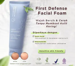 Mineral Botanica First Defense Facial Foam 100g (mencerahkan kulit)