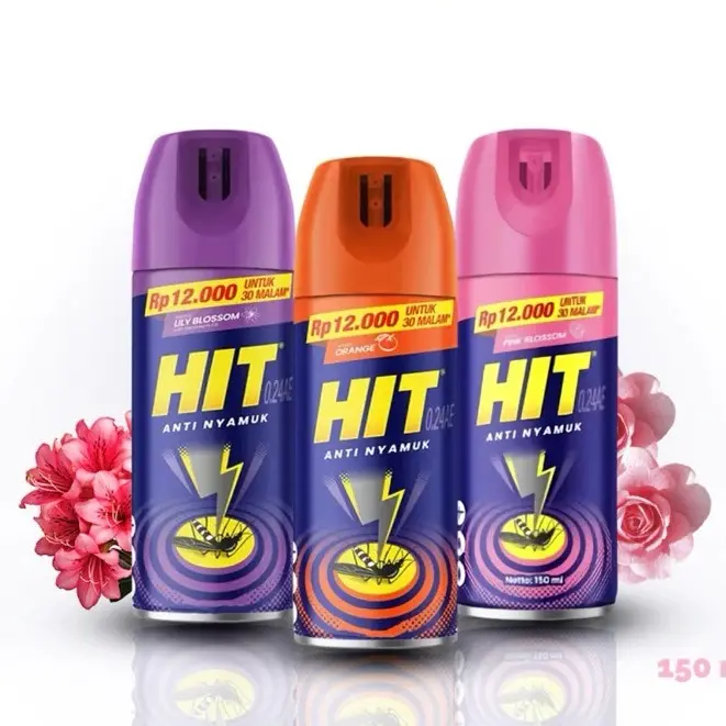 HIT Obat Nyamuk Semprot Mini 150ml - Spray Anti Serangga / Kecoa 4