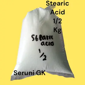 Stearic Acid - Asam Stearate - Bahan Lilin 1/2 kg