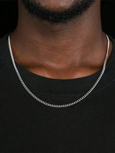 トレンディでファッショナブルなステンレススチールネックレス。日常使い、旅行やデートのシーンに最適で、しかも驚きがあり、上品な小型ギフトにもぴったりです。