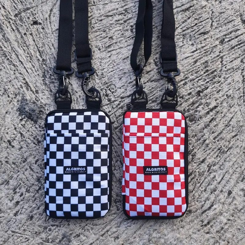 new sako wallet checkerboard series dompet handphone dan kartu dompet gantung hanging wallet trending tas washbag sling bag Lipat 2