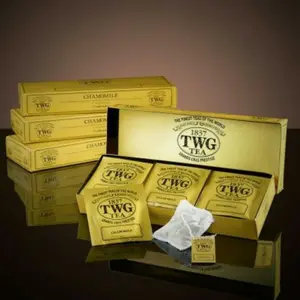 1837 TWG TEA SPECIAL SINGAPORE  COTTON TEA BAGS ECER TEH SACHET