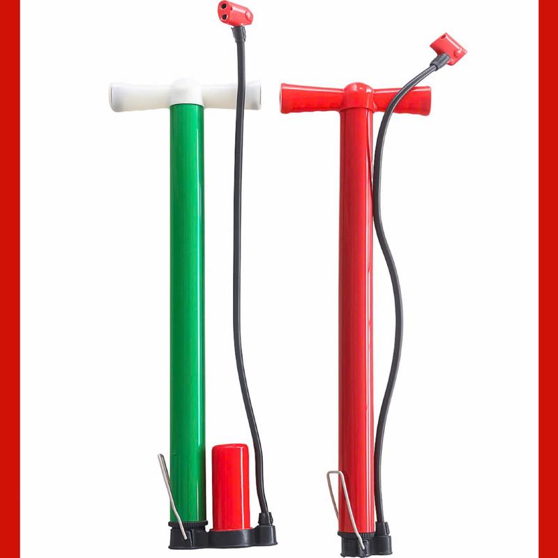 Bơm Mini Ống Bơm Xe Đạp & Xe Máy Chuyên Dụng Thiết Kế Nhỏ Gọn Dễ Sử Dụng Chất Liệu Sắt Tay Cầm Nhựa Dễ Tháo Rời