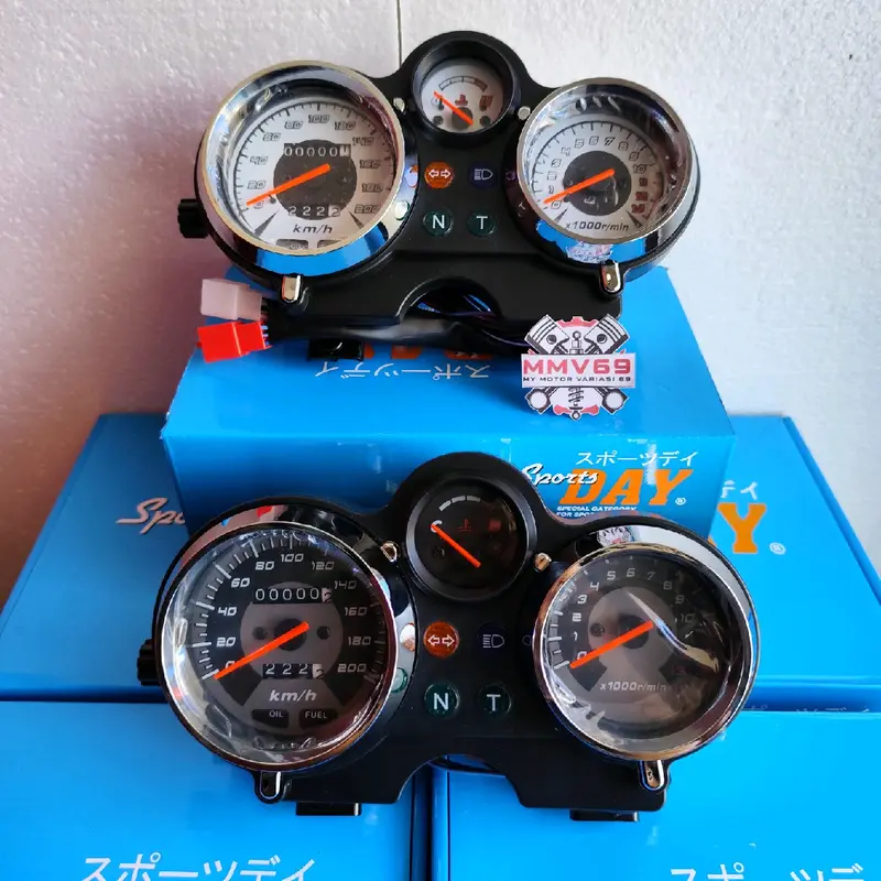 Spidometer Ninja Ss Ninja R Speedometer Ninja Ss Ninja R kimometer ninja Ss Day ASSY Motorcycle Coklat 0