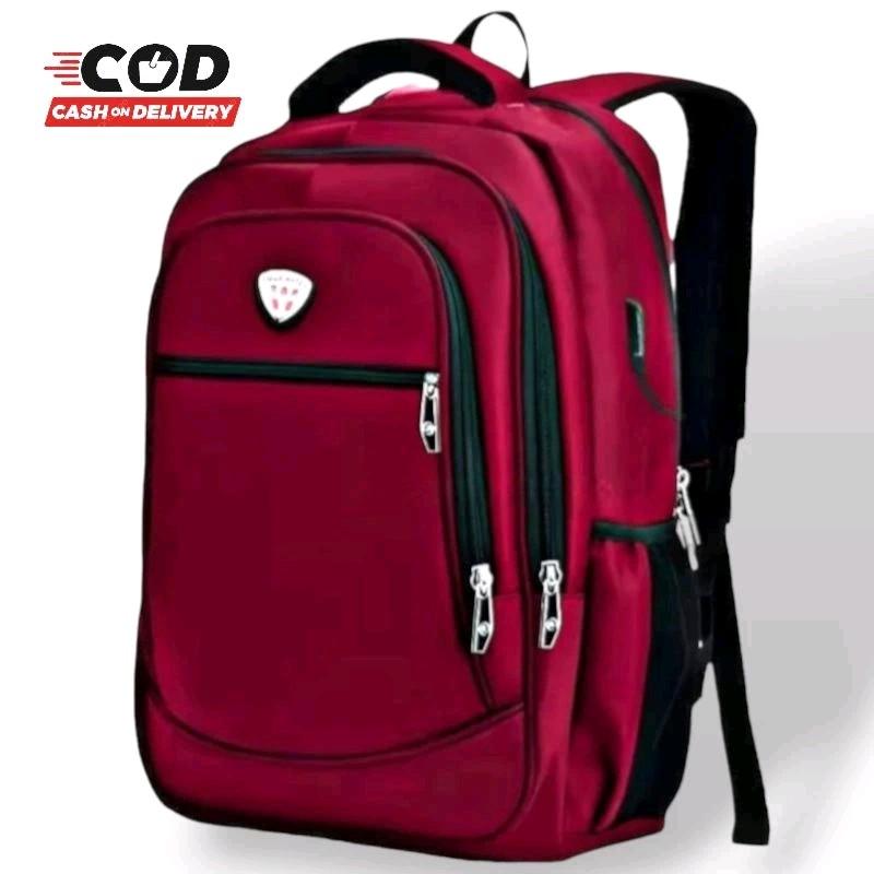(COD)TAS RANSEL POLO WATER,TAS KERJA,TAS SEKOLAH ,PRIA / WANITA,TERBARU Travel Backpack 1