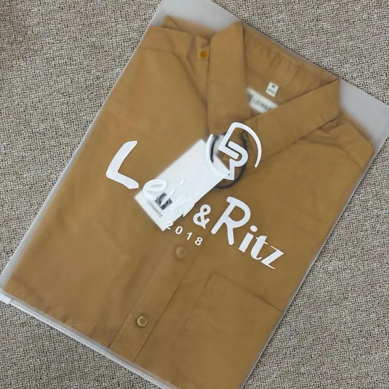 Lein&Ritz - Kemeja Pria Casual Lengan Pendek  Katun Premium | Kemeja Pria Basic Polos Slimfit 5