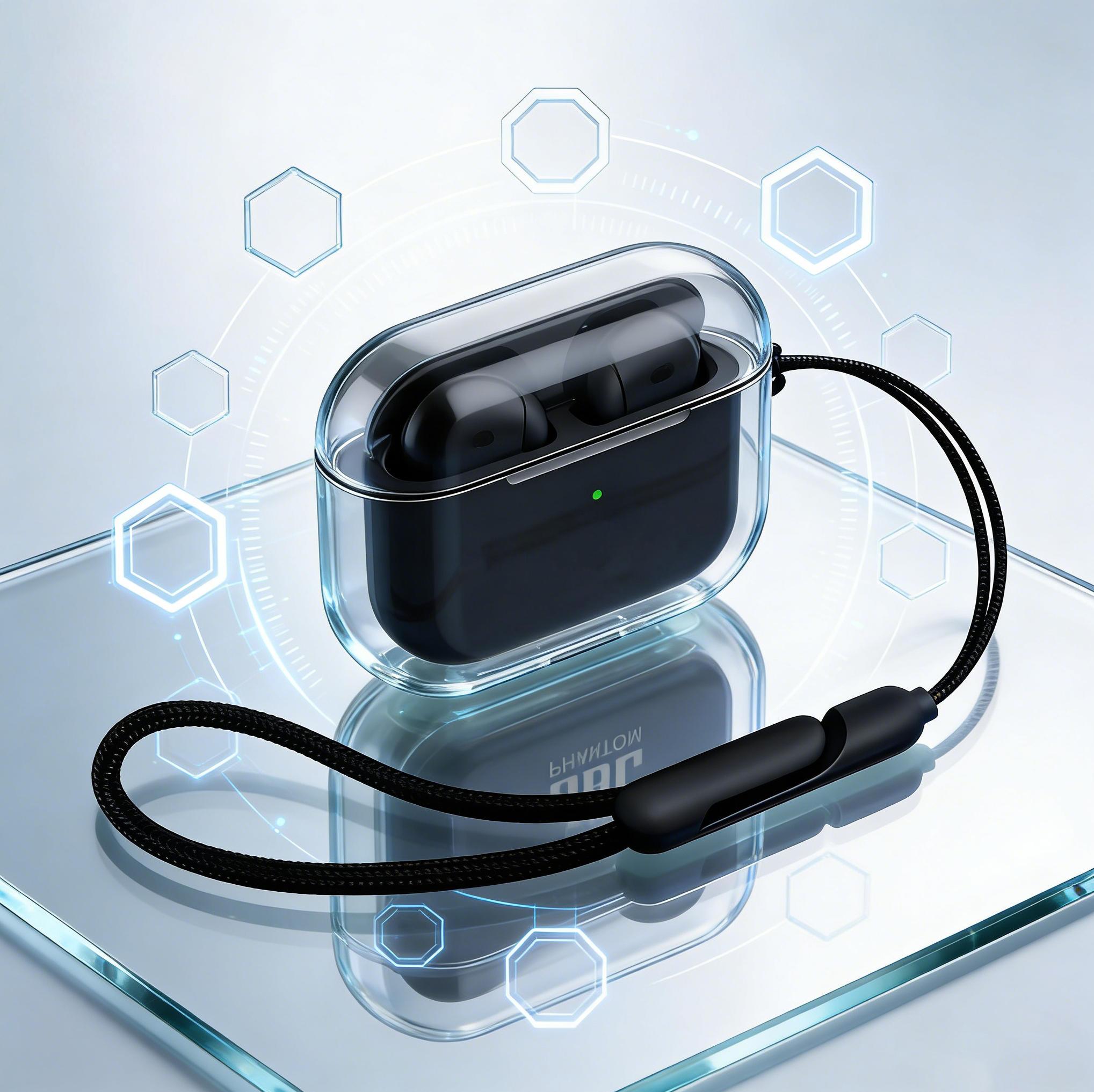 2026 embedrone PHANTOM XV-30 Earphone Bluetooth Nirkabel True Wireless, Anti Air Dalam, Baterai Tahan Lama, TWS, Suara Stereo Bass Kuat, Surround 3D, Cocok untuk Game, Panggilan, Musik, Olahraga, Earphone Bluetooth Nirkabel