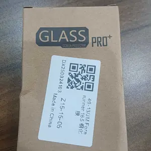 Anti Gores Tempered Glass / Soft Film for Garmin Forerunner 165/Forerunner 55/Forerunner 158 Screen Protector Accessories for Jam Tangan for Smartwatch Garmin Forerunner 165/Forerunner 55/Forerunner 158
