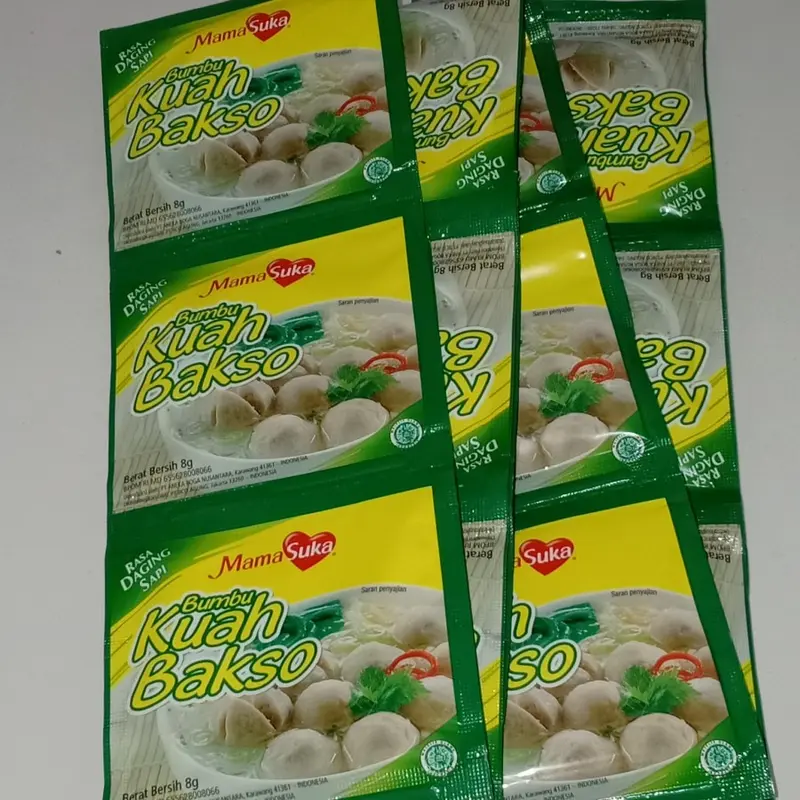 MAMASUKA BUMBU KUAH BAKSO 1 Pcs | 8 Gram Sapi Masakan 1