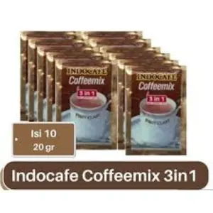 KOPI INDOCAFE COFFEEMIX 3 in PER RENCENG (1 RENCENG ISI 10 PCS)