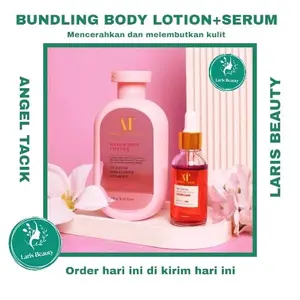 (FREE GIFT) 1 Paket Body Care ANGEL TACIK 1 HB + 1 SERUM double pencerah
