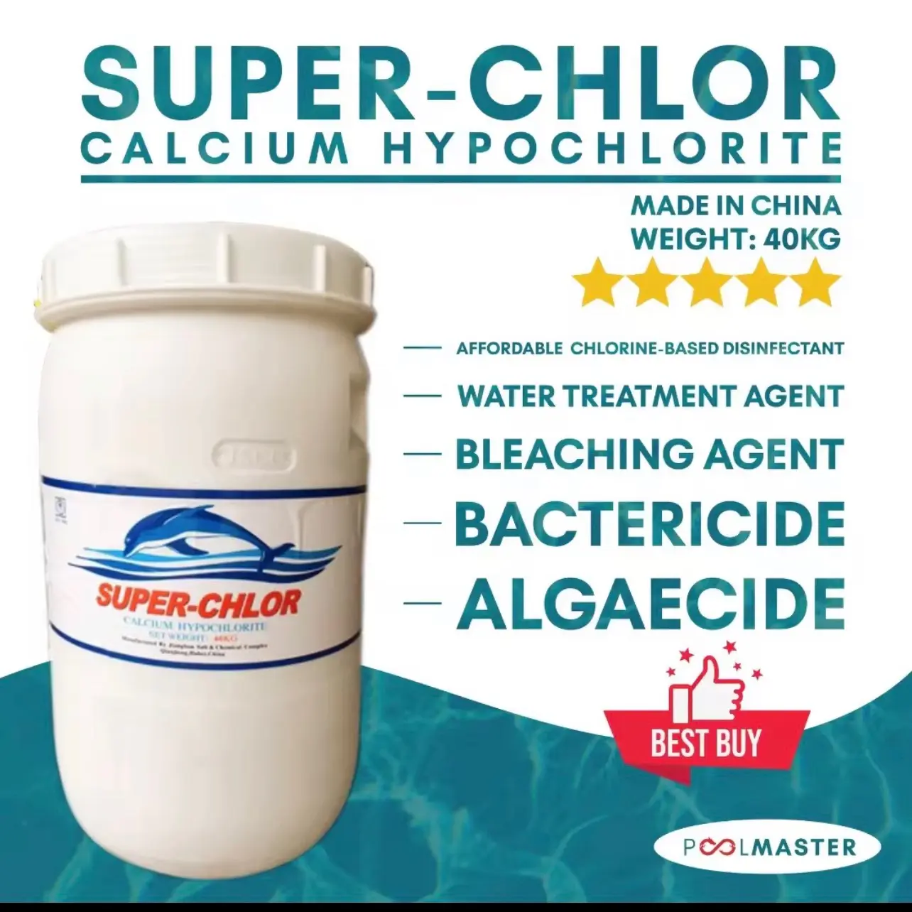 ￼Super-Chlor Chlorine Granules 40kg