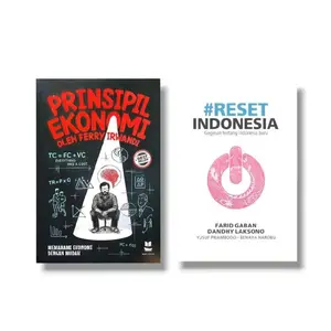 Paket 2 Buku Reset Indonesia - Prinsipil Ekonomi ( Isi 2 Buku )