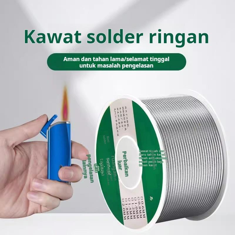 Kawat solder baja tahan karat, kawat solder perbaikan, kawat solder rumah tangga, tembaga, besi, nikel, seng, baterai, solder besi, korek api, jenis kawat solder baru.
