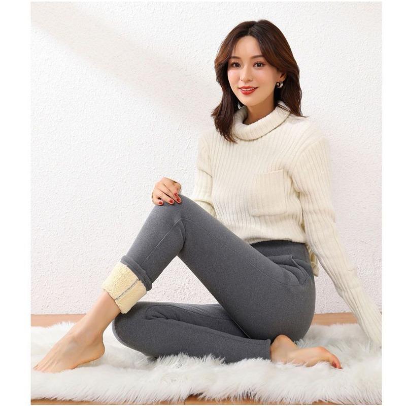 Product Introduction of Quần Legging Da Cừu Dày Cho Nữ, Quần Lông Cừu Cực Dày Vào Mùa Đông Và Bên Ngoài Để Mặc Quần Chân Ấm Áp 15
