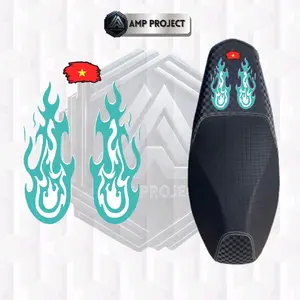 kulit /sarung jok motor API VIETNAM CATUR  STYLE vario beat scopy pcx nmax ADV MIO spacy genio m3 x ride supra Jupiter revo blade satria tornado smash shogun fazzio gear dll Motorcycle